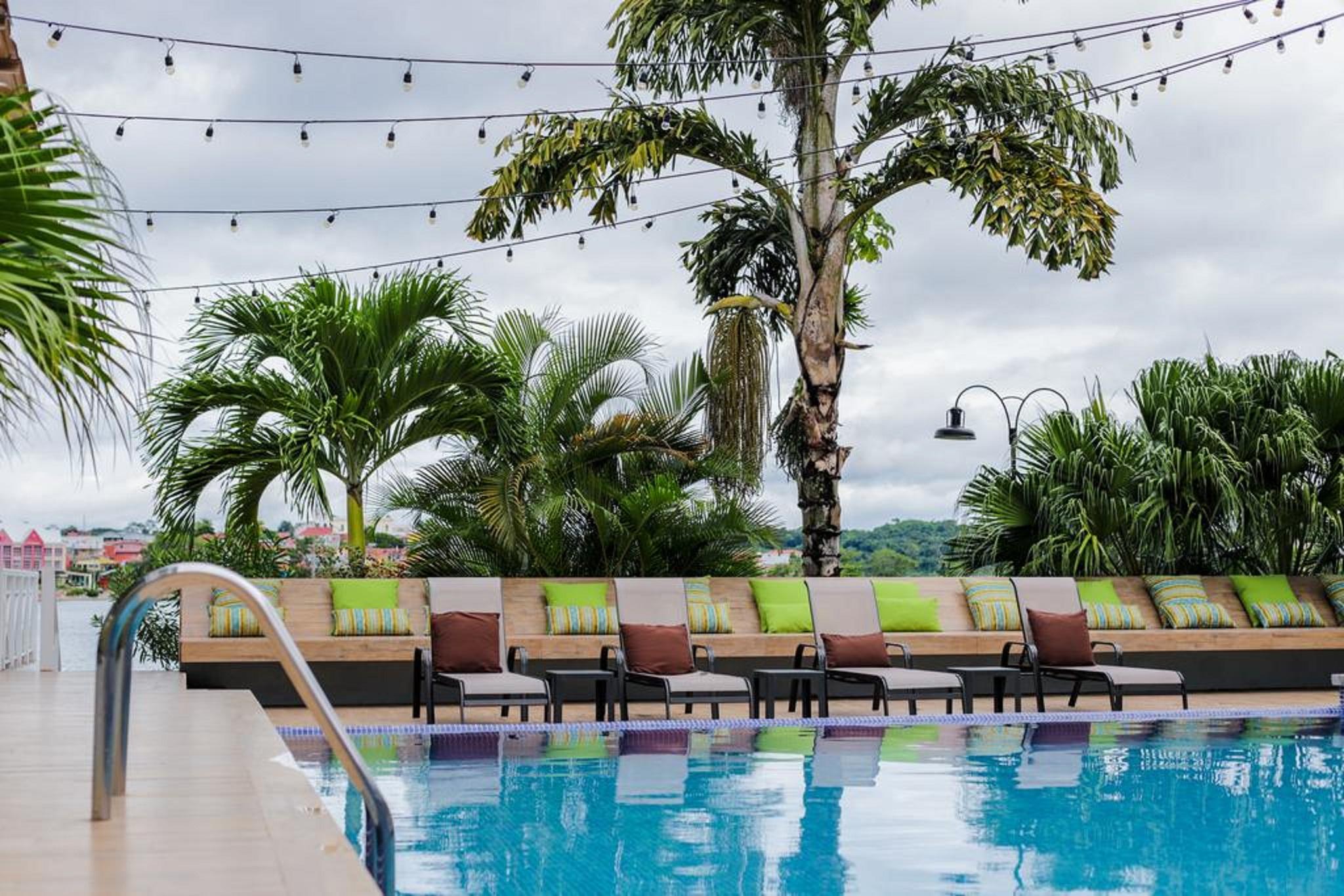 Hotel Casona Del Lago Flores Luaran gambar