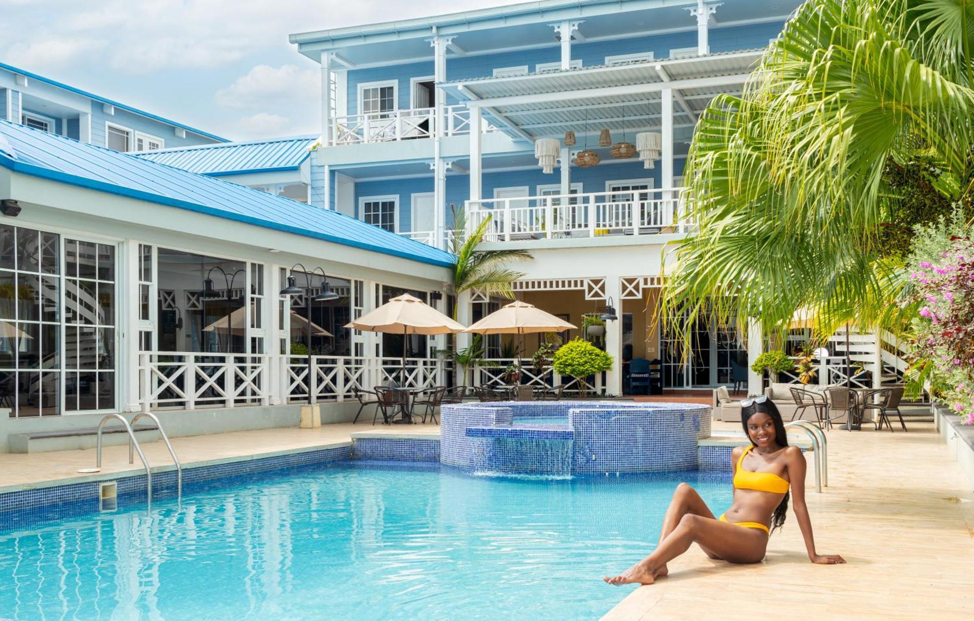 Hotel Casona Del Lago Flores Luaran gambar